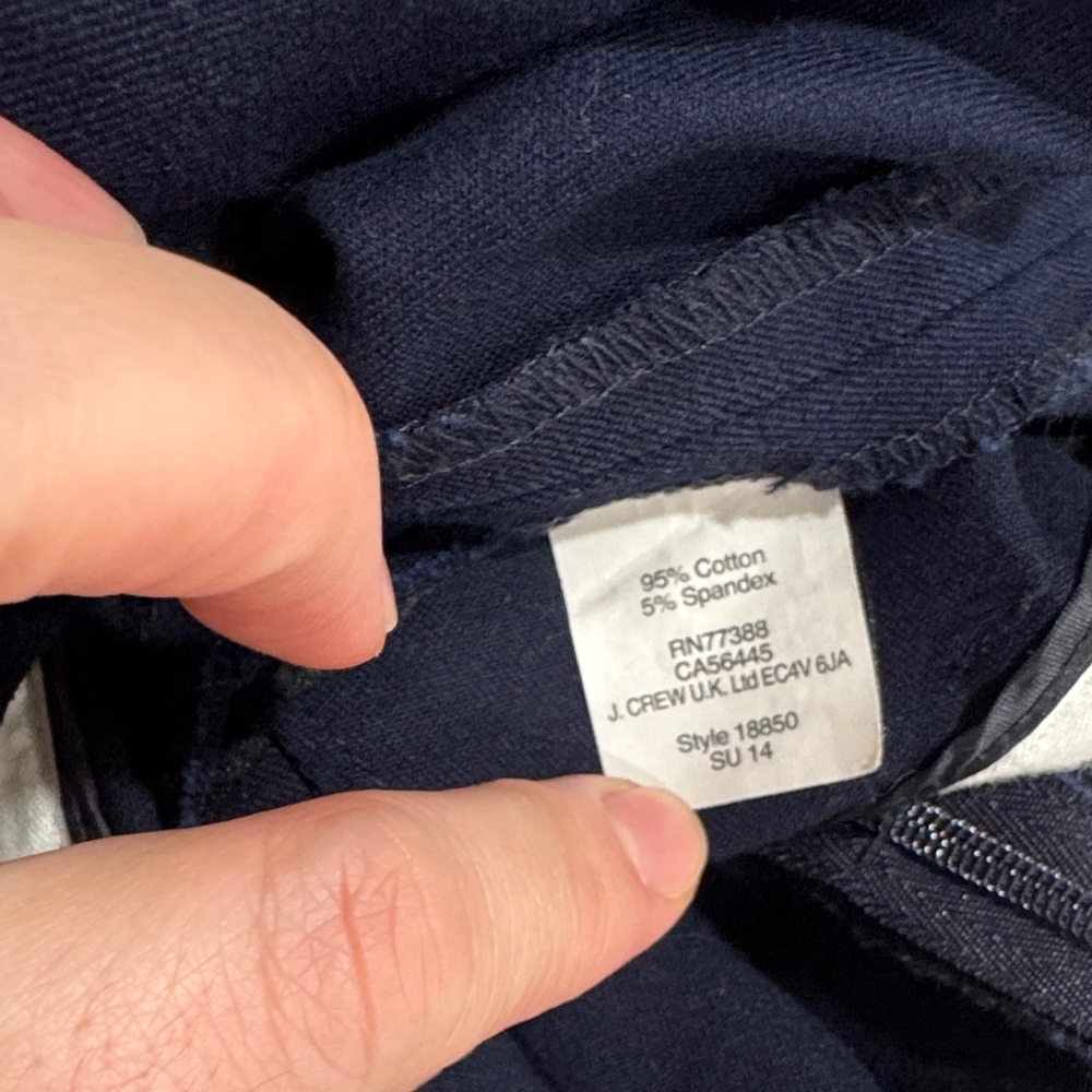 J.Crew Minnie cropped pants - Picture 6 of 6